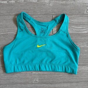 Nike Teal Blue Sports Bra Large